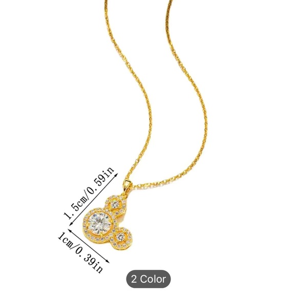 Fashion Jewelry Jewelry Mickey Mouse Head Design Pendant With